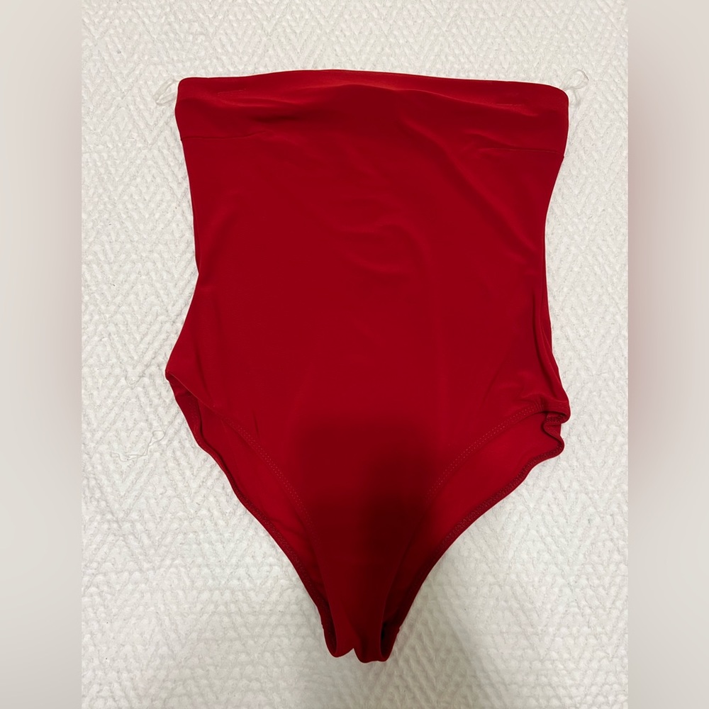 Lux LA Body Suit - Red - No Size Included